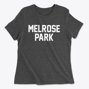 Melrose Park New York Classic Block Women's Cotton T-Shirt