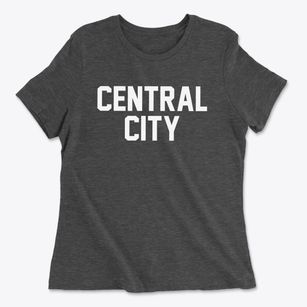 Central City Illinois Classic Block Women's Cotton T-Shirt