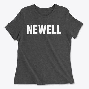 Newell South Dakota Classic Block Women's Cotton T-Shirt