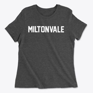 Miltonvale Kansas Classic Block Women's Cotton T-Shirt