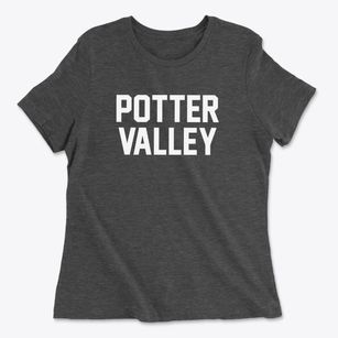Potter Valley California Classic Block Women's Cotton T-Shirt