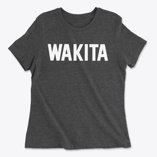 Wakita Oklahoma Classic Block Women's Cotton T-Shirt