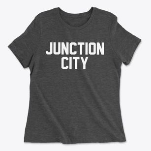 Junction City Missouri Classic Block Women's Cotton T-Shirt