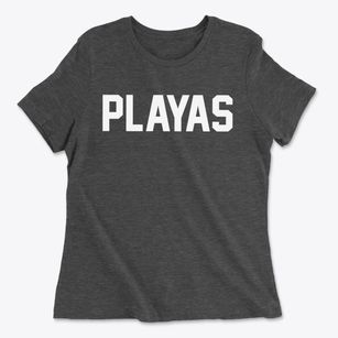 Playas New Mexico Classic Block Women's Cotton T-Shirt