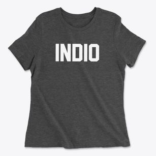 Indio California Classic Block Women's Cotton T-Shirt