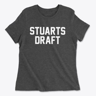 Stuarts Draft Virginia Classic Block Women's Cotton T-Shirt
