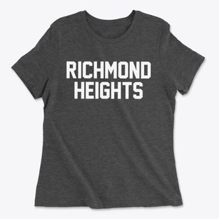 Richmond Heights Missouri Classic Block Women's Cotton T-Shirt