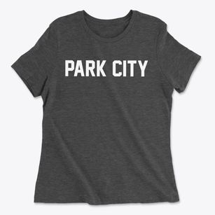 Park City Kansas Classic Block Women's Cotton T-Shirt