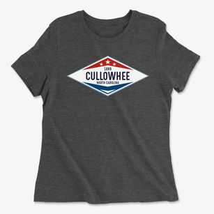 Cullowhee North Carolina Diamond Star Women's Cotton T-Shirt