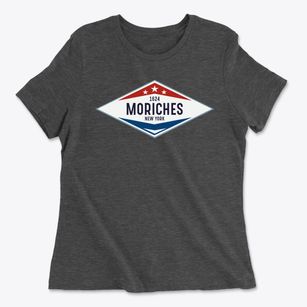 Moriches New York Diamond Star Women's Cotton T-Shirt