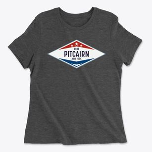 Pitcairn New York Diamond Star Women's Cotton T-Shirt