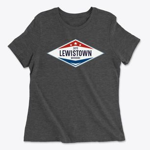 Lewistown Missouri Diamond Star Women's Cotton T-Shirt