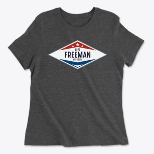 Freeman Missouri Diamond Star Women's Cotton T-Shirt