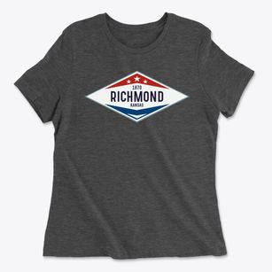 Richmond Kansas Diamond Star Women's Cotton T-Shirt