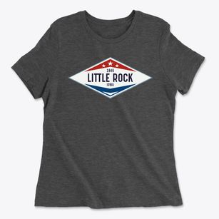 Little Rock Iowa Diamond Star Women's Cotton T-Shirt