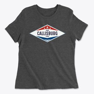 Callisburg Texas Diamond Star Women's Cotton T-Shirt