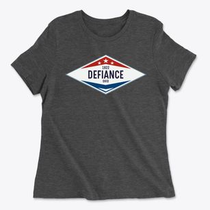 Defiance Ohio Diamond Star Women's Cotton T-Shirt