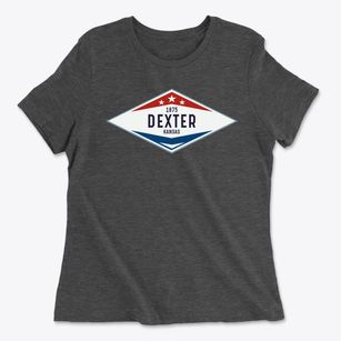 Dexter Kansas Diamond Star Women's Cotton T-Shirt