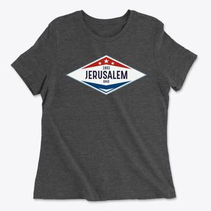 Jerusalem Ohio Diamond Star Women's Cotton T-Shirt