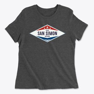 San Simon Arizona Diamond Star Women's Cotton T-Shirt