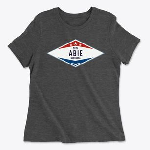 Abie Nebraska Diamond Star Women's Cotton T-Shirt