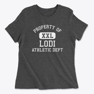 Lodi New York Athletic Dept Women's Cotton T-Shirt