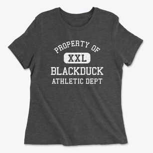 Blackduck Minnesota Athletic Dept Women's Cotton T-Shirt