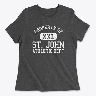 St. John North Dakota Athletic Dept Women's Cotton T-Shirt