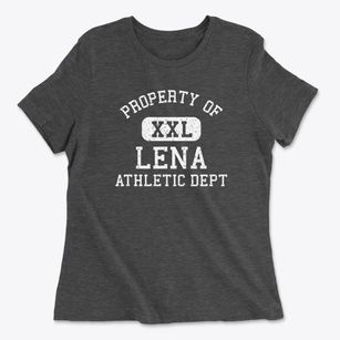 Lena Mississippi Athletic Dept Women's Cotton T-Shirt