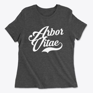 Arbor Vitae Wisconsin Vintage Team Women's Cotton T-Shirt