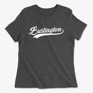 Burlington Iowa Vintage Team Women's Cotton T-Shirt