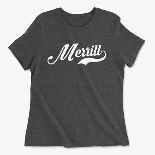 Merrill Iowa Vintage Team Women's Cotton T-Shirt