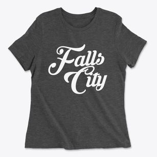 Falls City Texas Vintage Team Women's Cotton T-Shirt