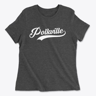 Polkville North Carolina Vintage Team Women's Cotton T-Shirt