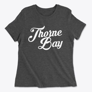 Thorne Bay Alaska Vintage Team Women's Cotton T-Shirt
