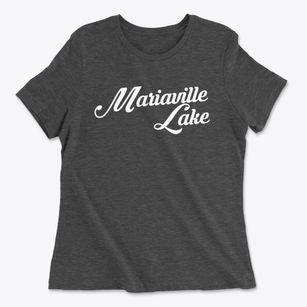 Mariaville Lake New York Vintage Team Women's Cotton T-Shirt