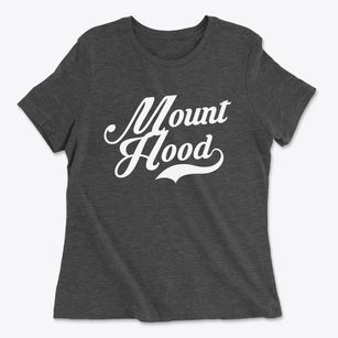 Mount Hood Oregon Vintage Team Women's Cotton T-Shirt