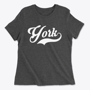 York Maine Vintage Team Women's Cotton T-Shirt
