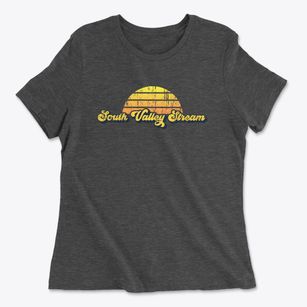 South Valley Stream New York Sublime Sunset Women's Cotton T-Shirt