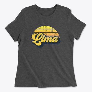 Lima New York Sublime Sunset Women's Cotton T-Shirt