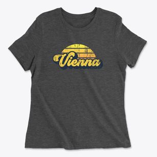 Vienna Georgia Sublime Sunset Women's Cotton T-Shirt