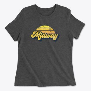 Midway Louisiana Sublime Sunset Women's Cotton T-Shirt
