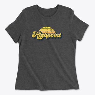 Highpoint Ohio Sublime Sunset Women's Cotton T-Shirt