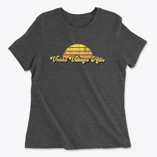 Velda Village Hills Missouri Sublime Sunset Women's Cotton T-Shirt
