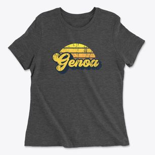 Genoa Nevada Sublime Sunset Women's Cotton T-Shirt