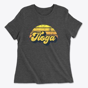 Tioga Texas Sublime Sunset Women's Cotton T-Shirt