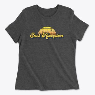 East Hampton New York Sublime Sunset Women's Cotton T-Shirt