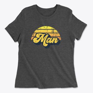 Man West Virginia Sublime Sunset Women's Cotton T-Shirt
