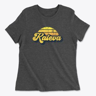 Kaleva Michigan Sublime Sunset Women's Cotton T-Shirt