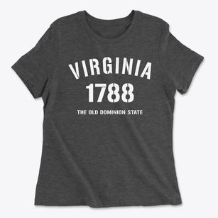  Virginia Established Women's Cotton T-Shirt